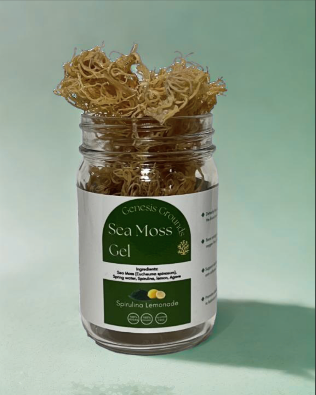 Sea Moss Kit - Spirulina Lemonade